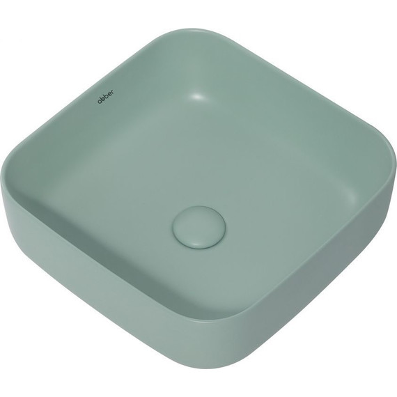 Раковина-чаша Abber Rechteck 38 см AC2211MCG, светло-зеленый матовый - 4 Раковина-чаша Abber Rechteck 38 см AC2211MCG, светло-зеленый матовый фото 4