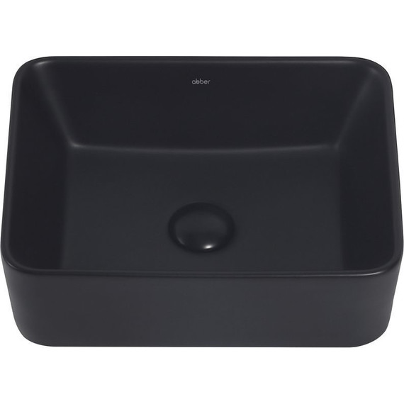 Раковина-чаша Abber Rechteck 48 см AC2213MB, черный матовый фото 2