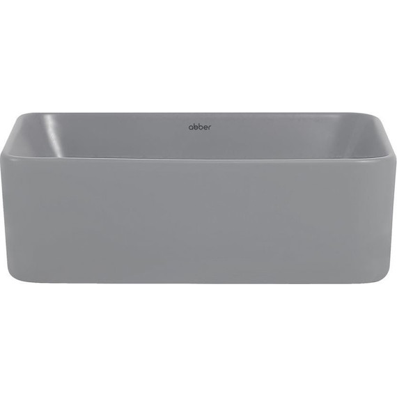 Раковина-чаша Abber Rechteck 48 см AC2213MG, серый матовый фото 3