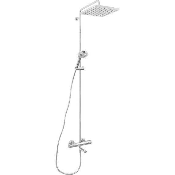 Душевая стойка с термостатом Jacob Delafon Atom E26238-CP фото 