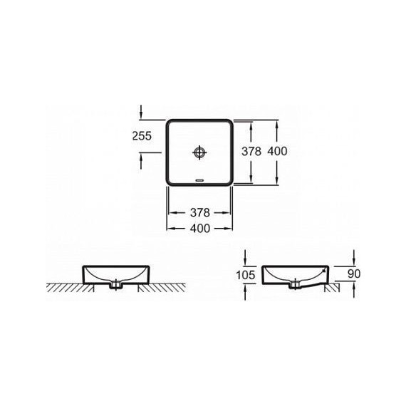 Раковина-чаша Jacob Delafon Vox 40 см EVG102-PT4 фото 3
