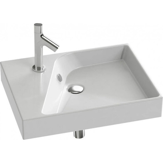 Тумба подвесная с раковиной Jacob Delafon Rythmik 60 см EB1301-E10, квебекский дуб фото 2