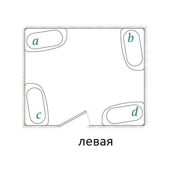 Гидробокс LORANTO CS-007-2L 135х85 см, хром/тонированное - 2 Гидробокс LORANTO CS-007-2L 135х85 см, хром/тонированное фото 2