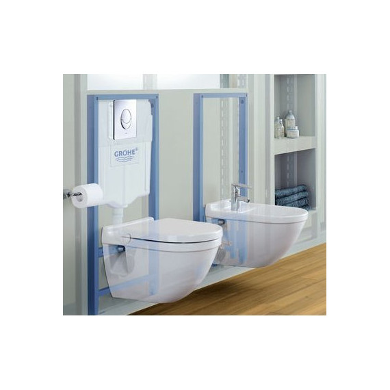 Инсталляция для унитаза Grohe Rapid SL 38721001 с панелью смыва Skate Air, хром - 4 Инсталляция для унитаза Grohe Rapid SL 38721001 с панелью смыва Skate Air, хром фото 4