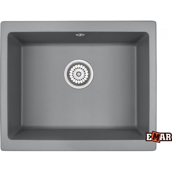 Кухонная мойка Emar EMQ-1555.P, алмаз, Цвет производителя: алмаз фото 