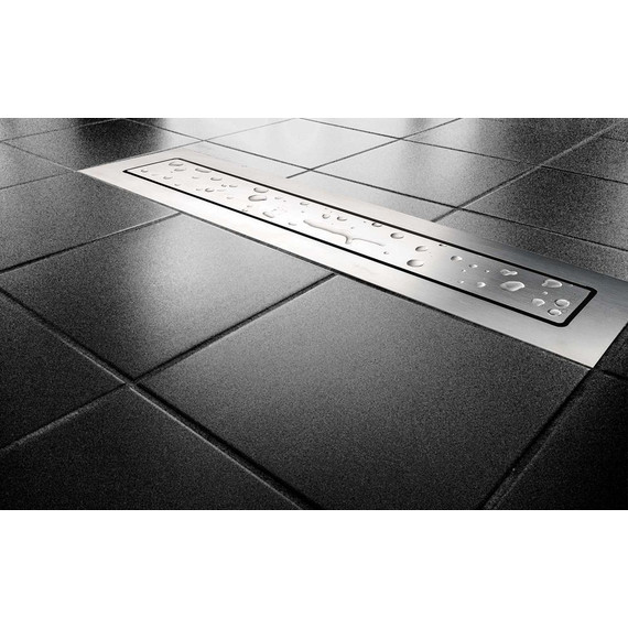 Трап Vincea Say Anzer Duz 80 см SAY.72.2.80.STN, сатин, Цвет производителя: сатин, Размер трапа: 800 фото 2