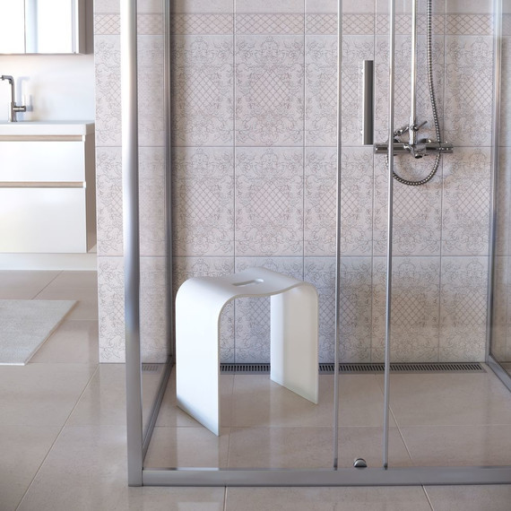 Стул для душевых кабин Taliente Sgabello TA-STOOL38-blanco, белый, Цвет производителя: белый - 2 Стул для душевых кабин Taliente Sgabello TA-STOOL38-blanco, белый, Цвет производителя: белый фото 2