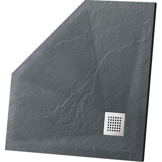 Поддон каменный Vincea 100х100 см VST-4SP1010A, антрацит - 3 Поддон каменный Vincea 100х100 см VST-4SP1010A, антрацит фото 3