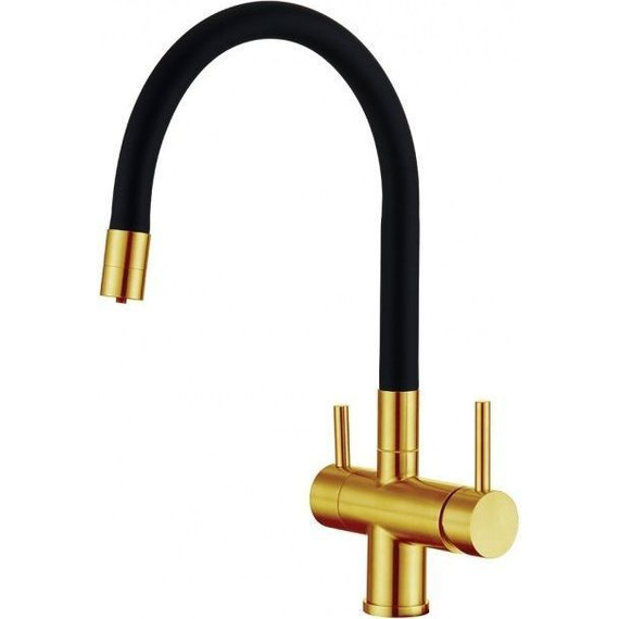 Смеситель для кухни Emar ЕС - 3015 PVD Golden, Цвет производителя: Golden фото 