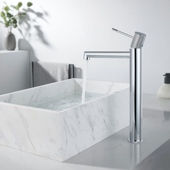 Смеситель для раковины высокий Vincea Desire VBF-1D2CH - 3 Смеситель для раковины высокий Vincea Desire VBF-1D2CH фото 3