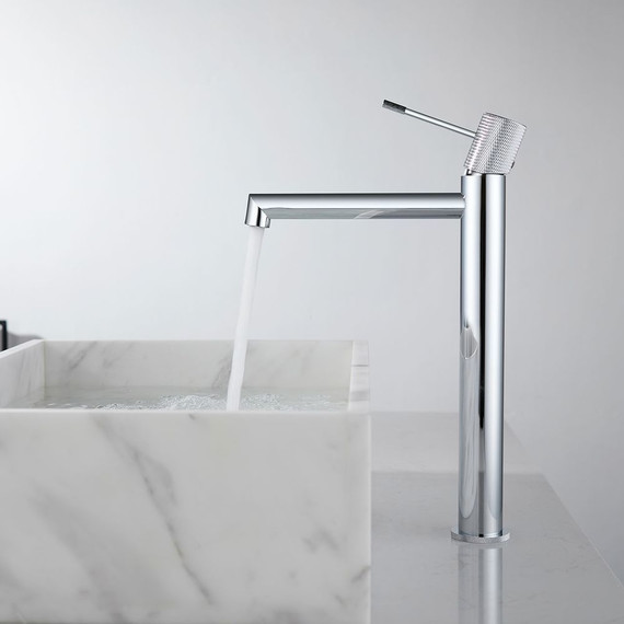 Смеситель для раковины высокий Vincea Desire VBF-1D2CH - 5 Смеситель для раковины высокий Vincea Desire VBF-1D2CH фото 5