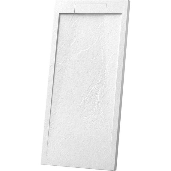 Поддон каменный Vincea 120х80 см VST-4SRL8012W, белый матовый фото 