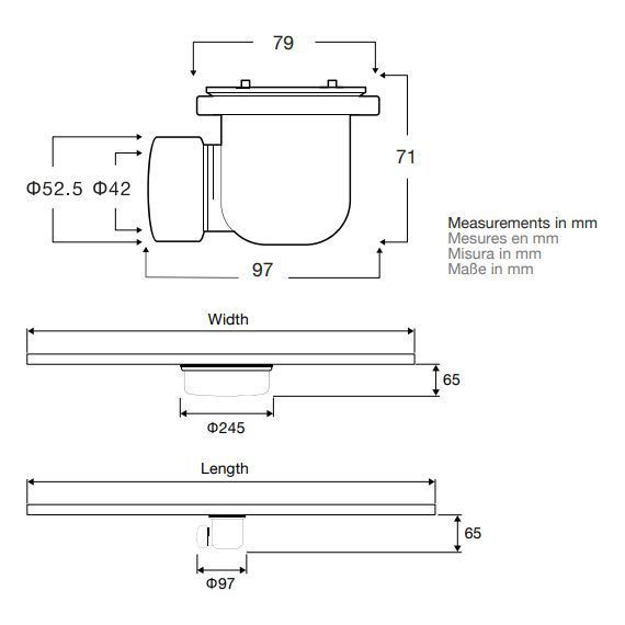 Сифон для душевого поддона Vincea Vsph-D611 фото 4