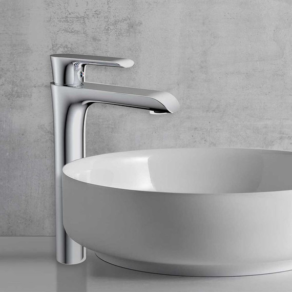 Смеситель для раковины высокий Vincea Esse VBF-1E2CH - 2 Смеситель для раковины высокий Vincea Esse VBF-1E2CH фото 2