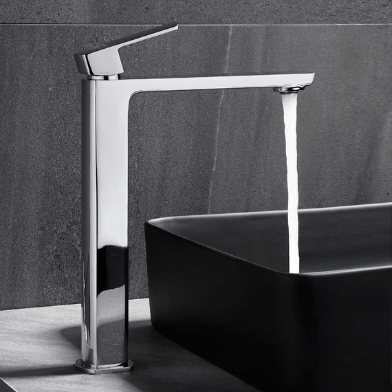 Смеситель для раковины высокий Vincea Next VBF-1N2CH фото 2