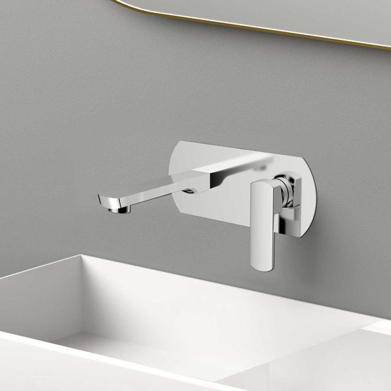 Смеситель для раковины настенный Vincea Next VBFW-1N1CH фото 2