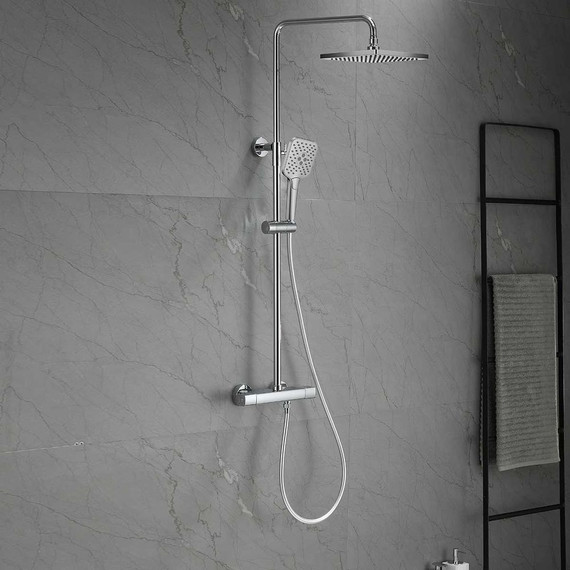 Душевая стойка с термостатом Vincea Next VSFS-1N0TCH фото 2