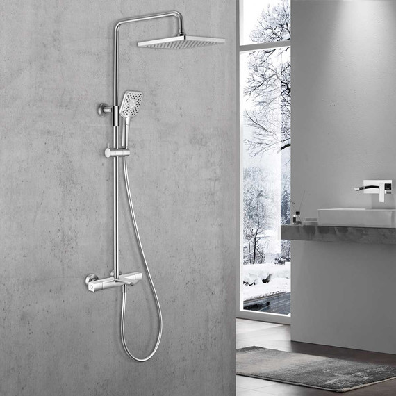 Душевая стойка с термостатом Vincea Next VSFS-1N1TCH фото 2