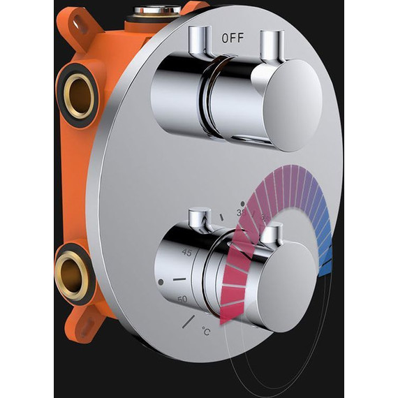 Душевая система для душа с термостатом Vincea VSFW-104TCH - 6 Душевая система для душа с термостатом Vincea VSFW-104TCH фото 6