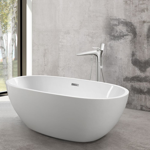 Смеситель для ванны Vincea VTF-102CH фото 3