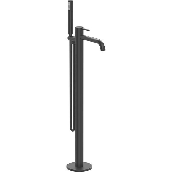 Смеситель для ванны Vincea Desire VTF-1DMB, черный матовый фото 
