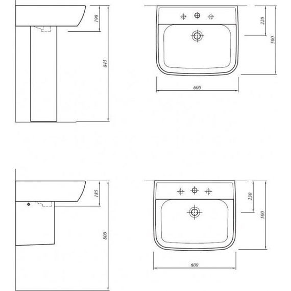 Пьедестал Kale Babel 310200800009 фото 3