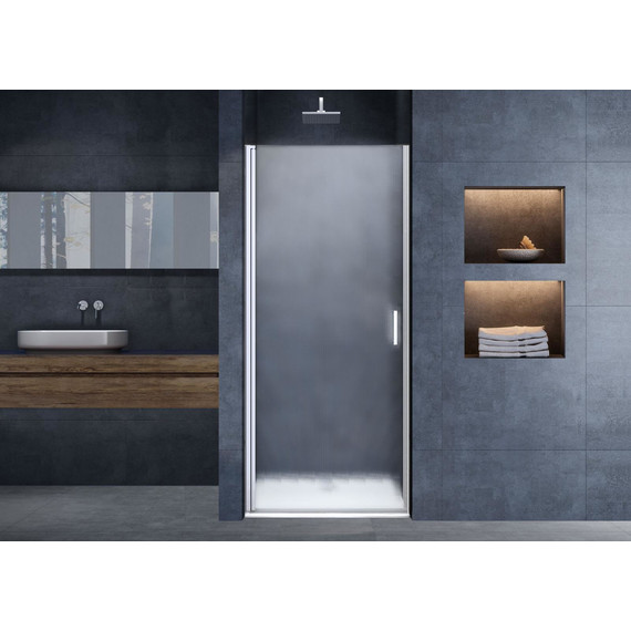 Душевая дверь Vincea Alpha 80 см VDP-3AL800MT, хром/текстурное фото 2
