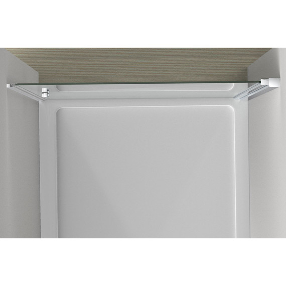 Душевая дверь Vincea Alpha 80 см VDP-3AL800MT, хром/текстурное фото 3