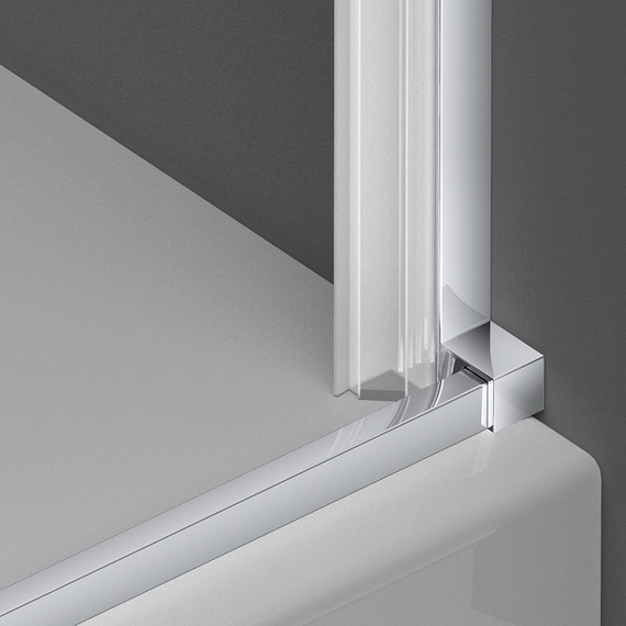 Душевая дверь Vincea Alpha 60 см VDP-3AL600MT, хром/текстурное фото 5