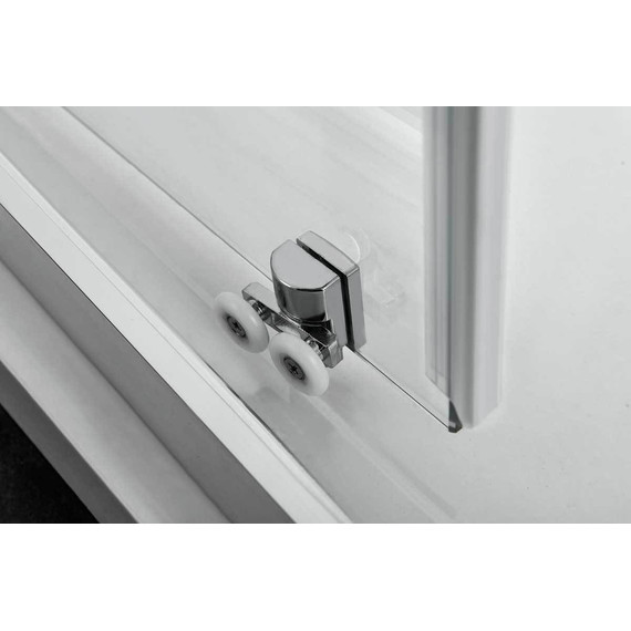 Душевое ограждение Vincea Alpha 80x80 см VSQ-3AL800MT, хром/текстурное фото 2