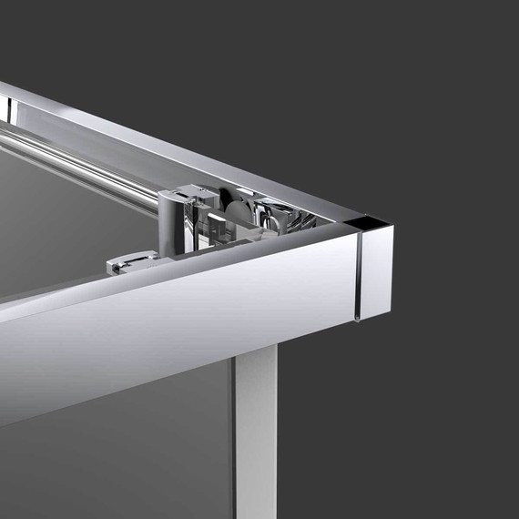 Душевое ограждение Vincea Alpha 90x90 см VSS-3AL900CL, хром/прозрачное - 5 Душевое ограждение Vincea Alpha 90x90 см VSS-3AL900CL, хром/прозрачное фото 5