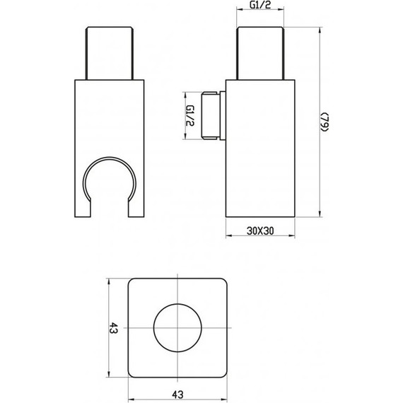 Душевая система для душа BelBagno Nova, сатин фото 11