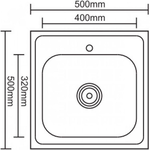 Кухонная мойка Ledeme L75050 0,4 мм фото 2