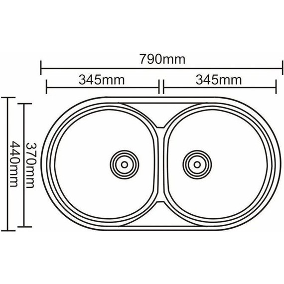 Кухонная мойка Ledeme L87944B 0,8 мм фото 2