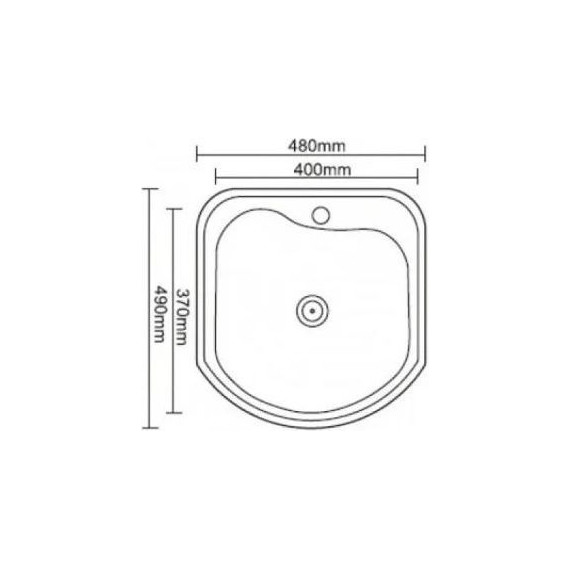 Кухонная мойка Ledeme L94948 0,8 мм фото 2