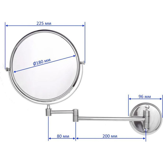 Зеркало косметическое Potato P760-8 фото 4