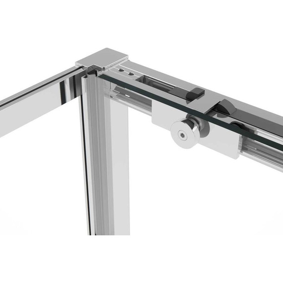 Душевое ограждение Vincea Slim Soft 140х100 см VSR-1SS1014CL, хром/прозрачное - 8 Душевое ограждение Vincea Slim Soft 140х100 см VSR-1SS1014CL, хром/прозрачное фото 8