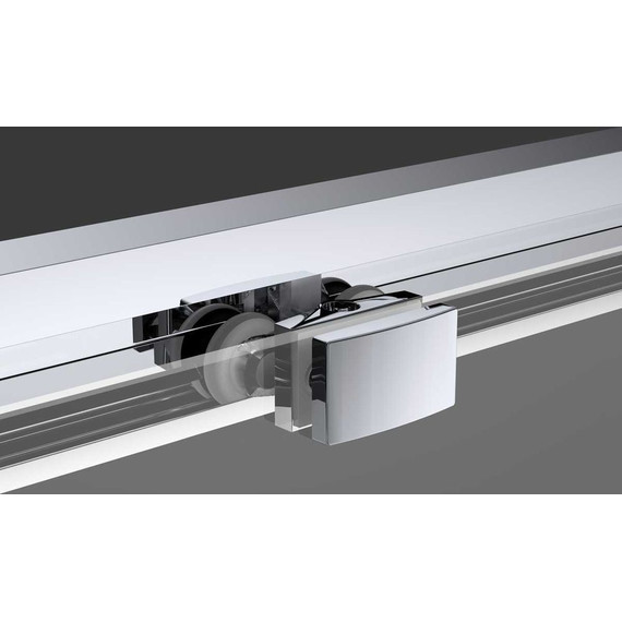 Душевая дверь Vincea Soft 150 см VDS-3SO150CL, хром/прозрачное фото 2