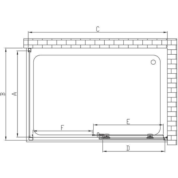 Душевое ограждение Vincea Soft 140х90 см VSR-3SO9014CL, хром/прозрачное - 6 Душевое ограждение Vincea Soft 140х90 см VSR-3SO9014CL, хром/прозрачное фото 6