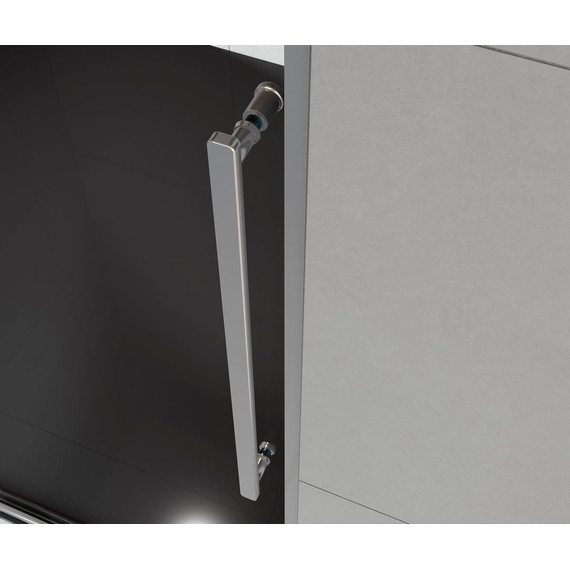 Душевая дверь Vincea Arno 130 см VPS-1A130CL (стекло 8 мм), хром/прозрачное фото 4