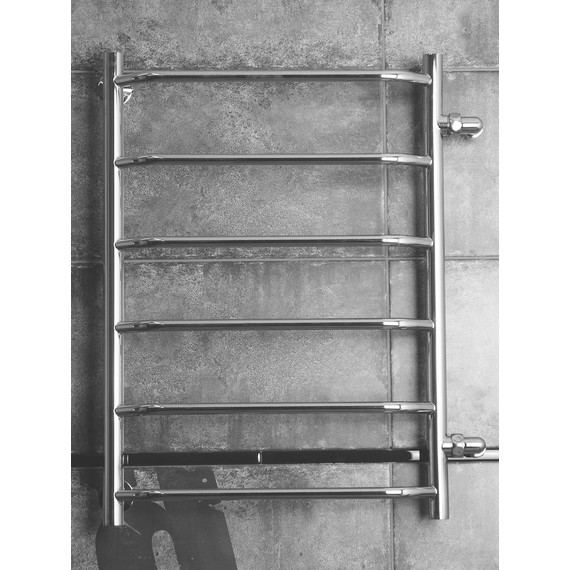 Полотенцесушитель водяной Тругор Браво ПМ1 с боковым подводом П6 500х800 мм 00-00017122 - 3 Полотенцесушитель водяной Тругор Браво ПМ1 с боковым подводом П6 500х800 мм 00-00017122 фото 3