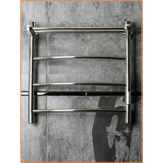 Полотенцесушитель электрический Тругор Пэк сп 5 с полкой П4 400х600 мм (возможность скрытого подключения) 00-00031624 фото 4