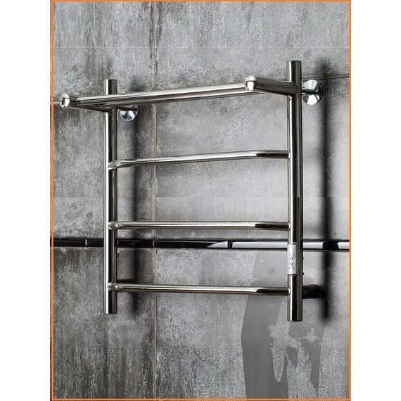 Полотенцесушитель электрический Тругор Пэк сп 6 с полкой П4 400х600 мм (возможность скрытого подключения) 00-00031637 - 3 Полотенцесушитель электрический Тругор Пэк сп 6 с полкой П4 400х600 мм (возможность скрытого подключения) 00-00031637 фото 3