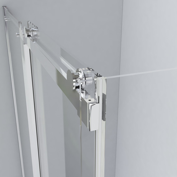 Душевое ограждение Vincea Como 120x90 см VSR-1C9012CL (стекло 8 мм), хром/прозрачное фото 3