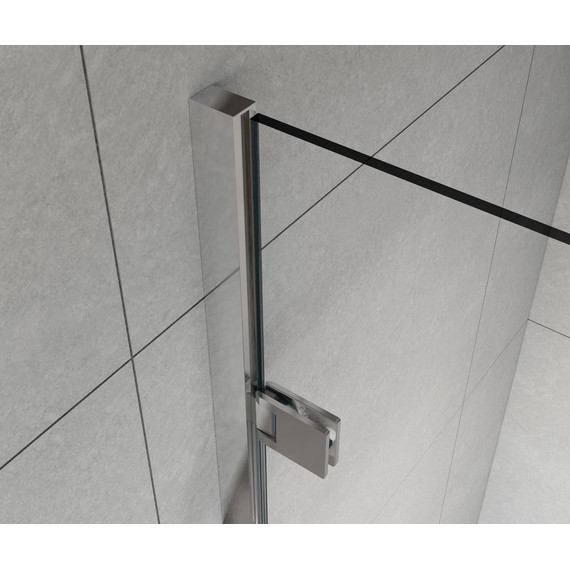 Душевая дверь Vincea Flex 90 см VDP-1F900CL (стекло 8 мм), хром/прозрачное фото 2