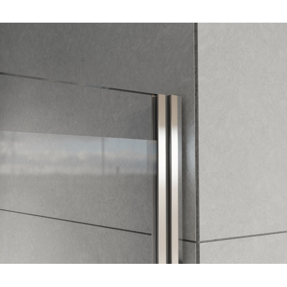 Душевая дверь Vincea Flex 90 см VDP-1F900CL (стекло 8 мм), хром/прозрачное фото 3