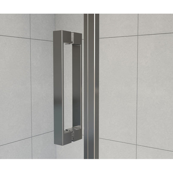 Душевая дверь Vincea Flex 90 см VDP-1F900CL (стекло 8 мм), хром/прозрачное фото 5