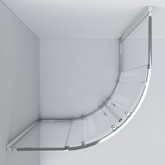 Душевое ограждение Vincea Garda 90x90 см VSQ-1G900CH, хром/шиншилла - 5 Душевое ограждение Vincea Garda 90x90 см VSQ-1G900CH, хром/шиншилла фото 5