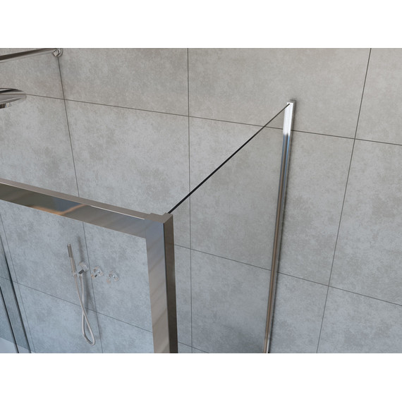 Душевое ограждение Vincea Garda 180x80 см VSR-1G28018CL, хром/прозрачное фото 4