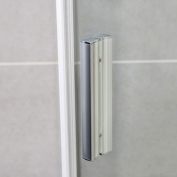 Душевое ограждение Vincea Slim-U 90x90 см VSP-2SU900CL, хром/прозрачное фото 4